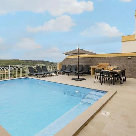 Appartement Magnifica Gozitan Pool And Jacuzzi - Happy Xagħra